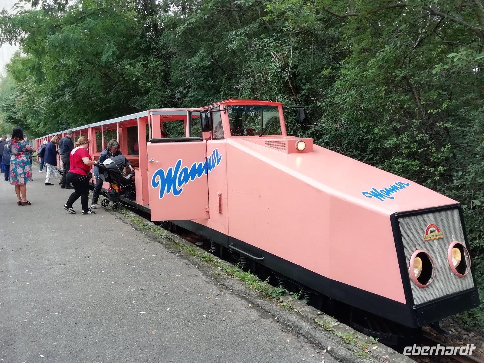 Fahrt mit der Liliputbahn