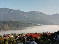 Nebel über dem Ennstal