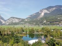 Blick aus dem Schloss