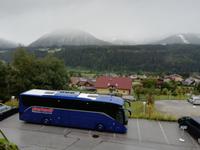In der letzten Nacht hat es in den Bergen geschneit