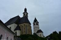 Kitzbühel - Liebfrauenkirche mit Glockenturm