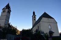 Kitzbühel - Liebfrauenkirche mit Glockenturm