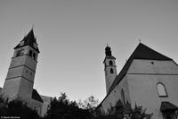 Kitzbühel - Liebfrauenkirche mit Glockenturm