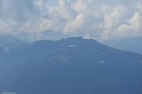 Kitzbüheler Horn - Kitzbüheler Alpenhaus - Blick zum gegenüberliegenden Hahnenkamm mit der Streif