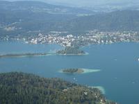 Wörthersee Blick vom Pyramidenkogel