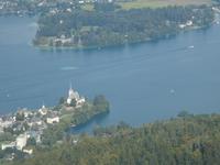 Maria Wörth Blick vom Pyramidenkogel