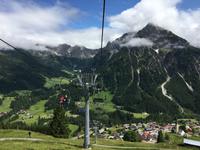 Zaferna-Lift und der Balkon des Kleinwalsertals