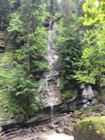 kleiner Wasserfall in der Breitachklamm