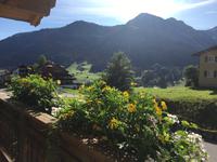 morgendlicher Ausblick vom Hotel