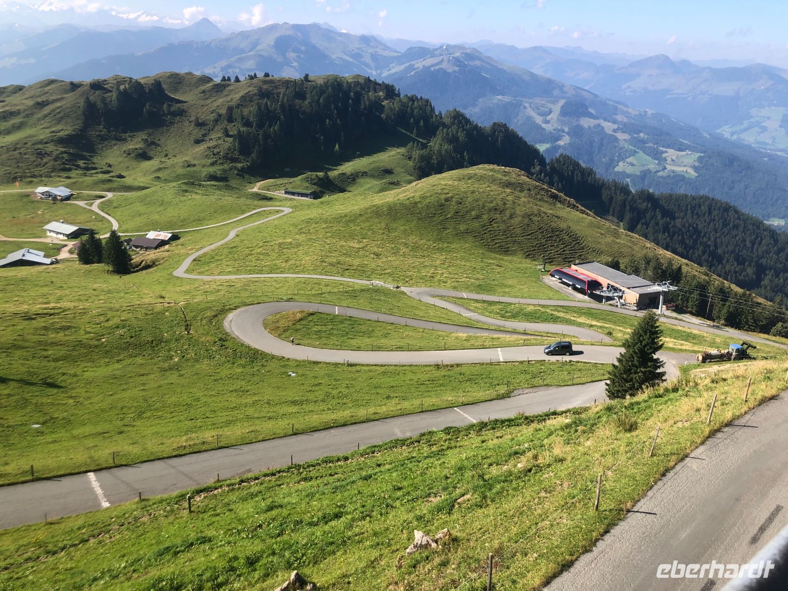 Straße zum Kitzbüheler Horn