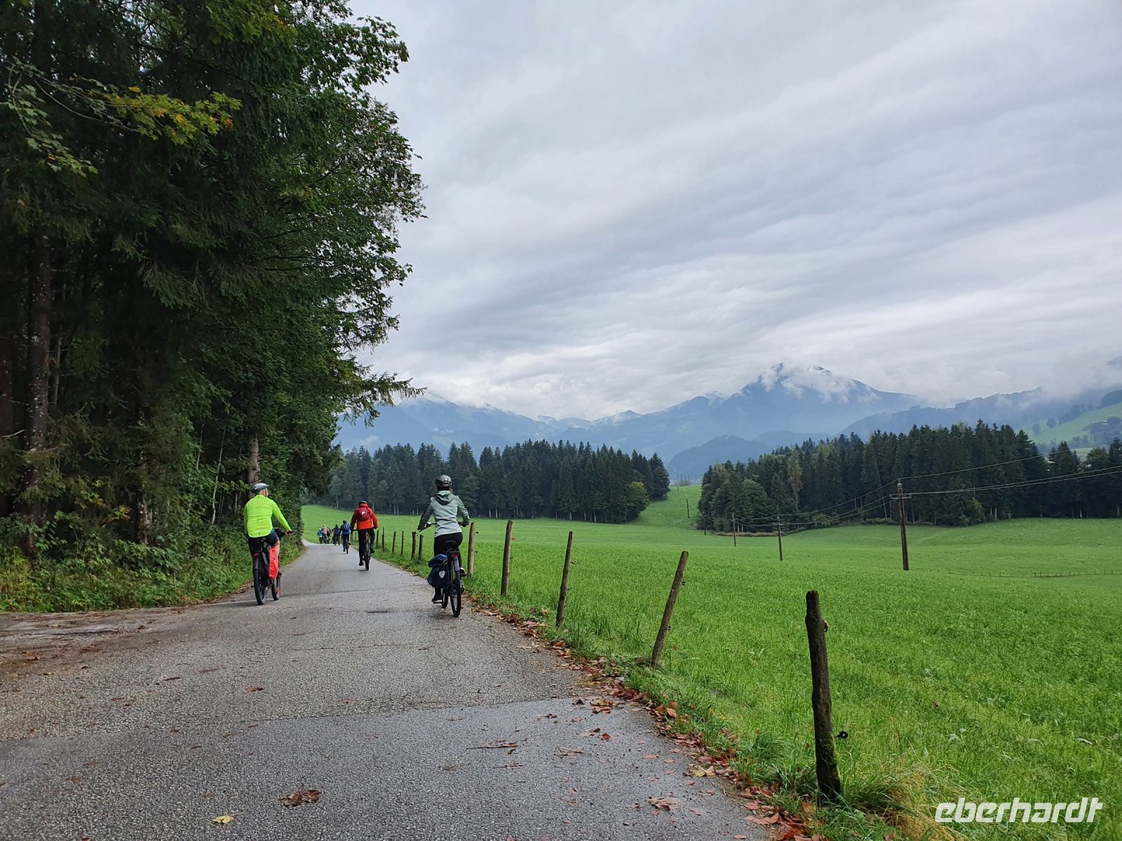 1. Radtour in Richtung St. Nikolaus Kapelle