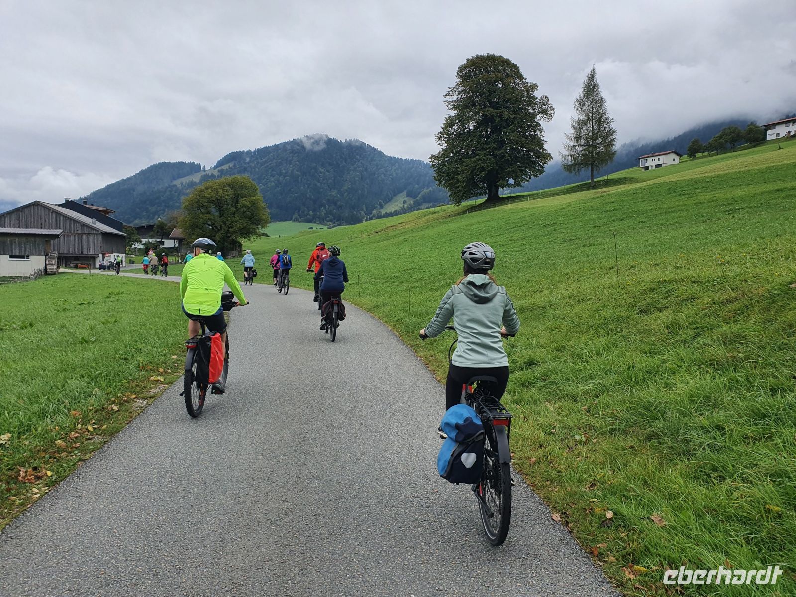 1. Radtour Rückweg nach Walchsee