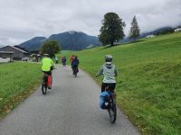 1. Radtour Rückweg nach Walchsee