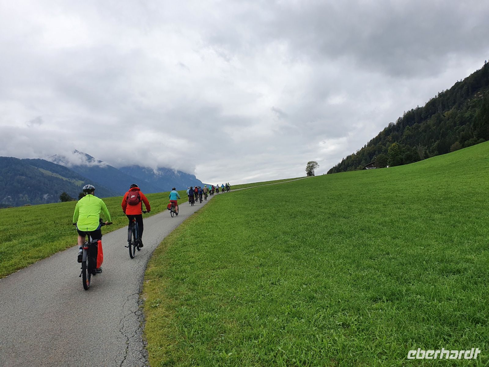 1. Radtour Rückweg nach Walchsee