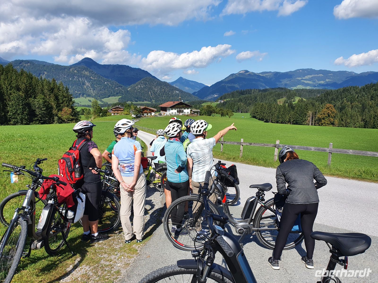 Panoramablick und Rückfahrt nach Walchsee