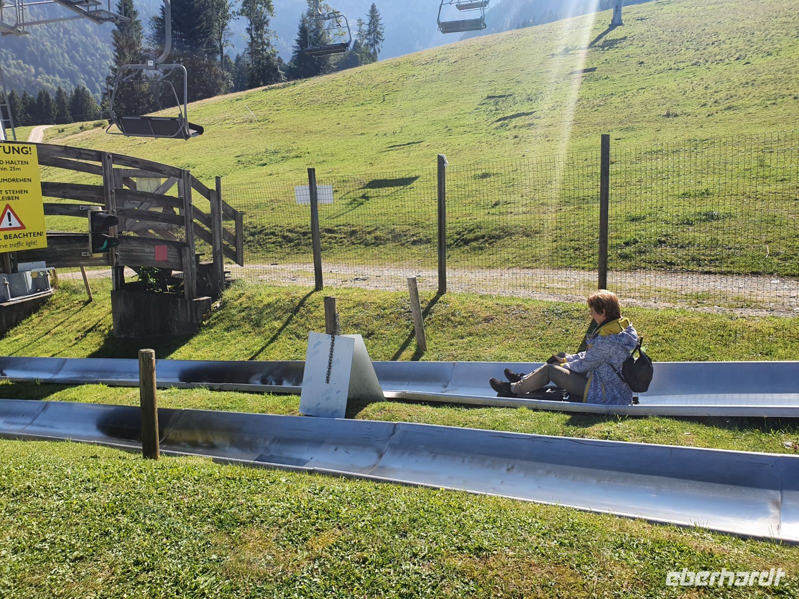 Sommerrodelbahn am Zahmen Kaiser
