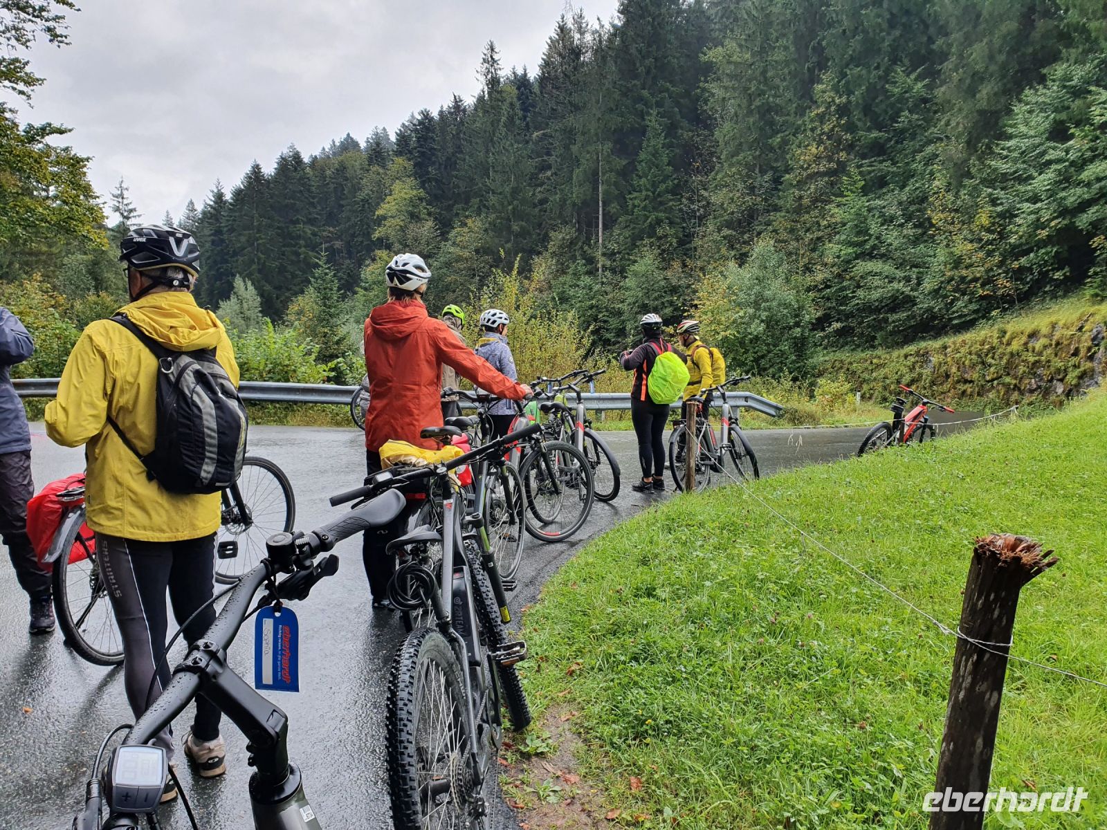 3. Radtour bei Regen hinauf zum Mühlberghof