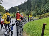 3. Radtour bei Regen hinauf zum Mühlberghof