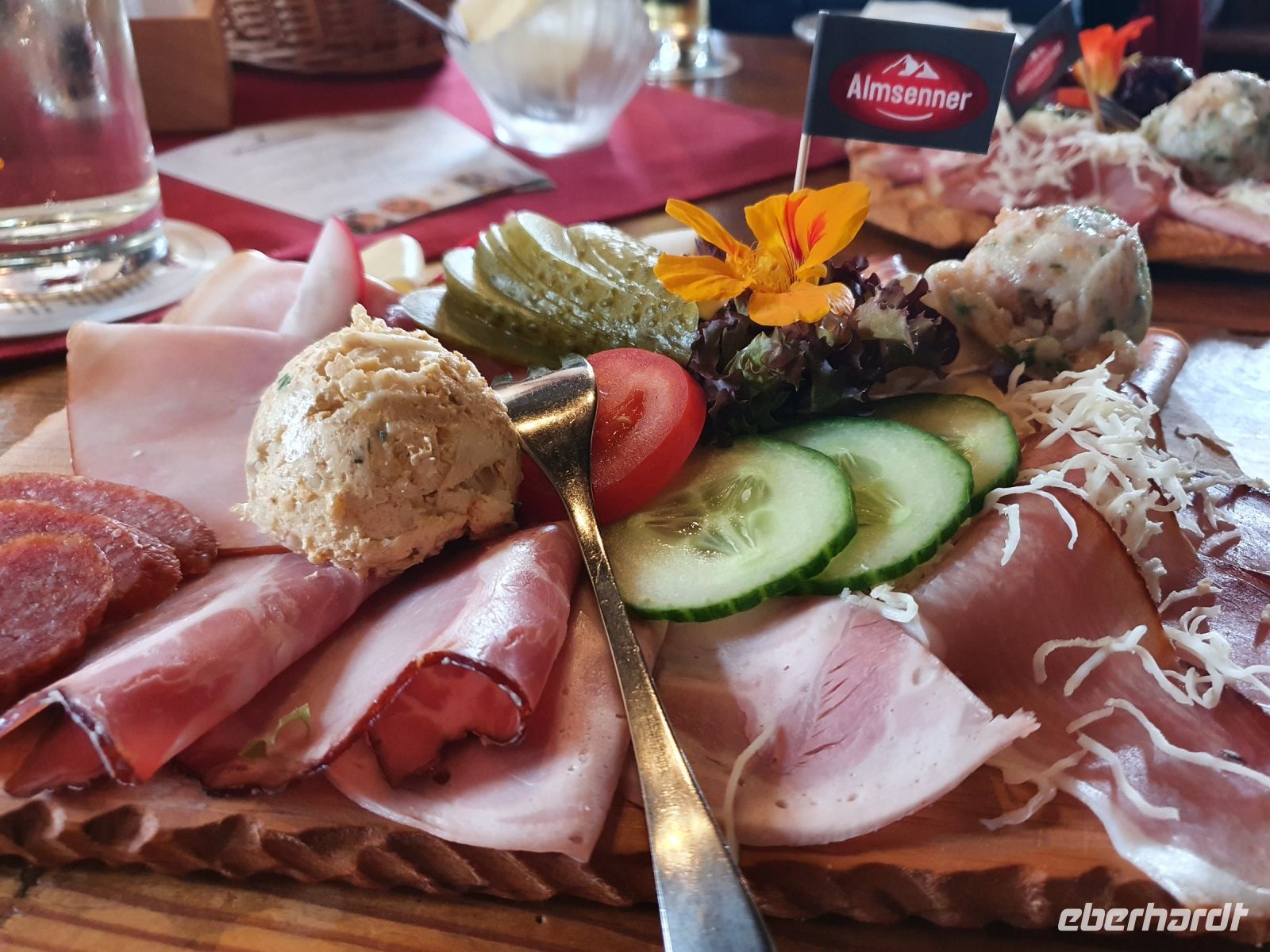 Bretteljause auf dem Mühlberghof