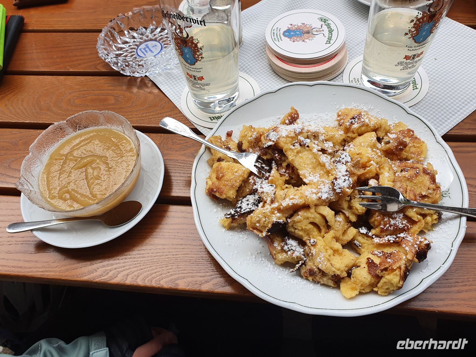 Kaiserschmarrn in Nußdorf beim Schneiderwirt