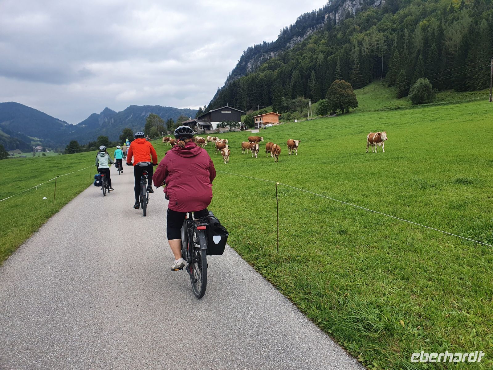 5. Radtour Rückweg nach Walchsee - entlang der Schwemm