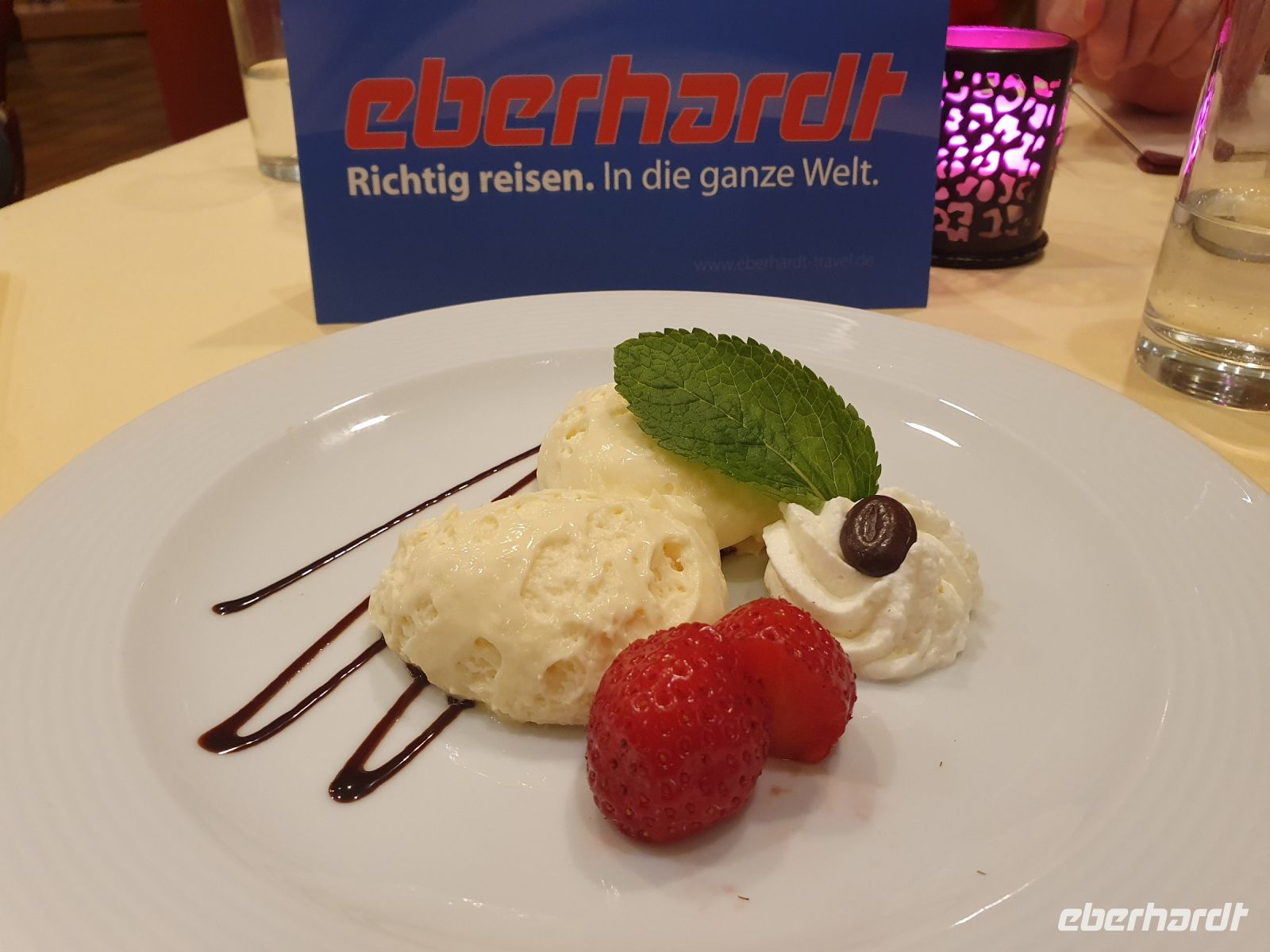 Nachtisch im Hotelrestaurant - 4* Ferienclub Bellevue am Walchsee