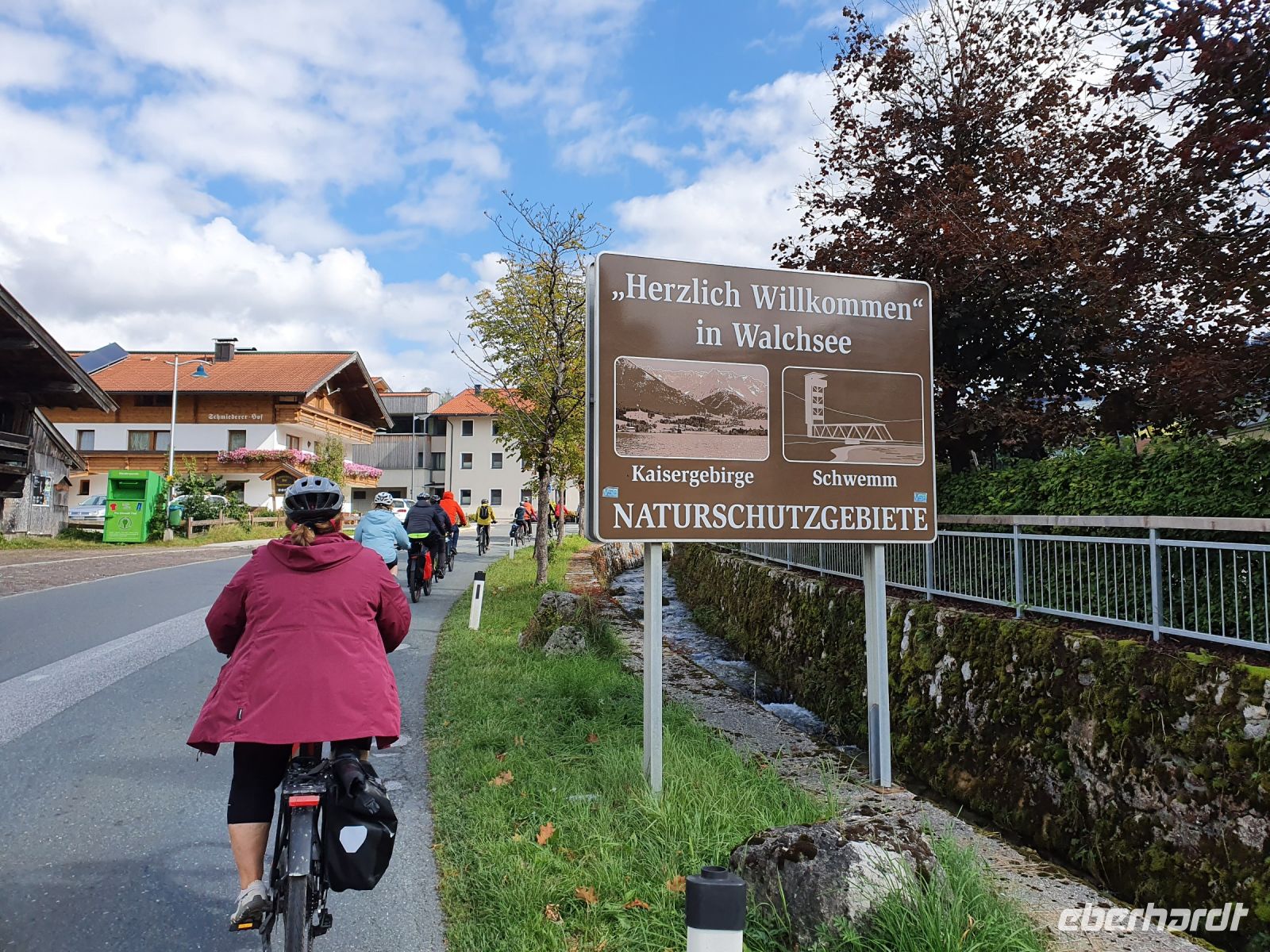 Rückweg von Kufstein nach Walchsee