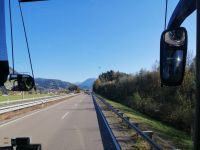 Anreise beim besten Wetter