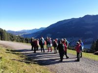 Beginn des Panoramaweges ab Sonna-Alpe