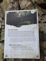 Infotafel: Die Naturbrücke