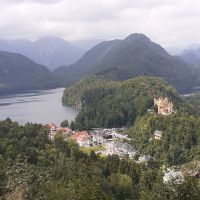 Schloss Hohenschwangau und Alpsee