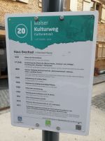 In Mittelberg: Haus Drechsel (Infotafel)