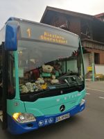 Abfahrt mit dem Walser-Bus zur Breitachklamm