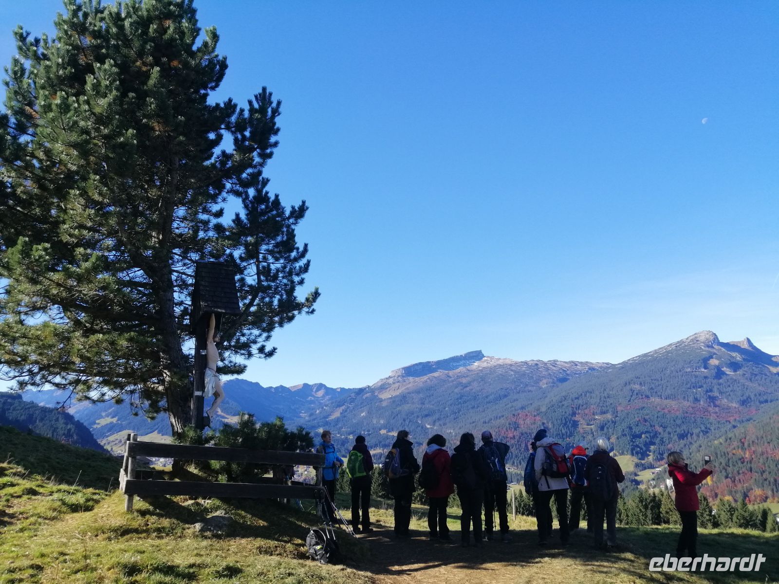 Bergpanorama vom Riezler Höhenweg