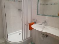 Achenkirch, Badezimmer in der Sportpension Geissler