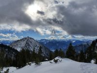 Blick vom Rofan zu den Zillertaler Alpen