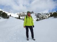 Reiseleiterin Ria am Rofan