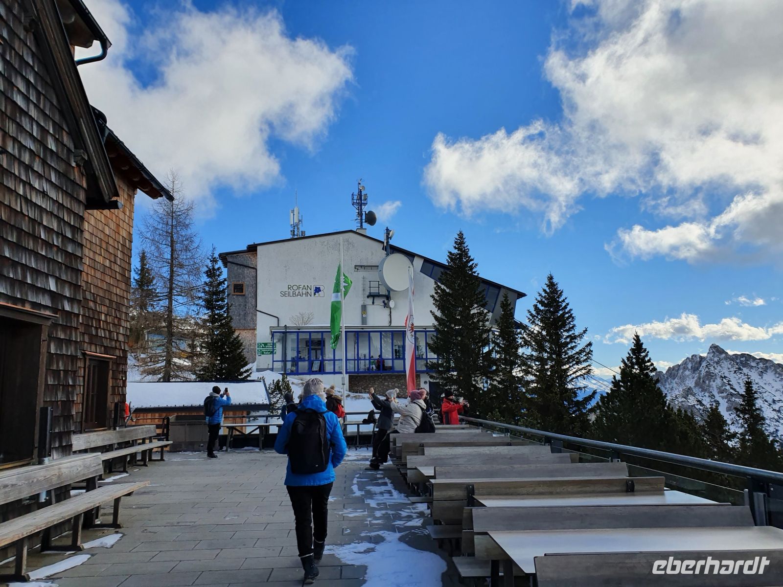 Bergstation Rofan und Erfurter Hütte