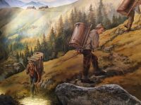 Großgemälde im Museum