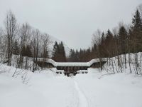 Hochwassersperre im Falzthurnbachbett