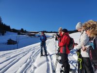 letzte Schneeschuhwanderung zur Falkenmoosalm