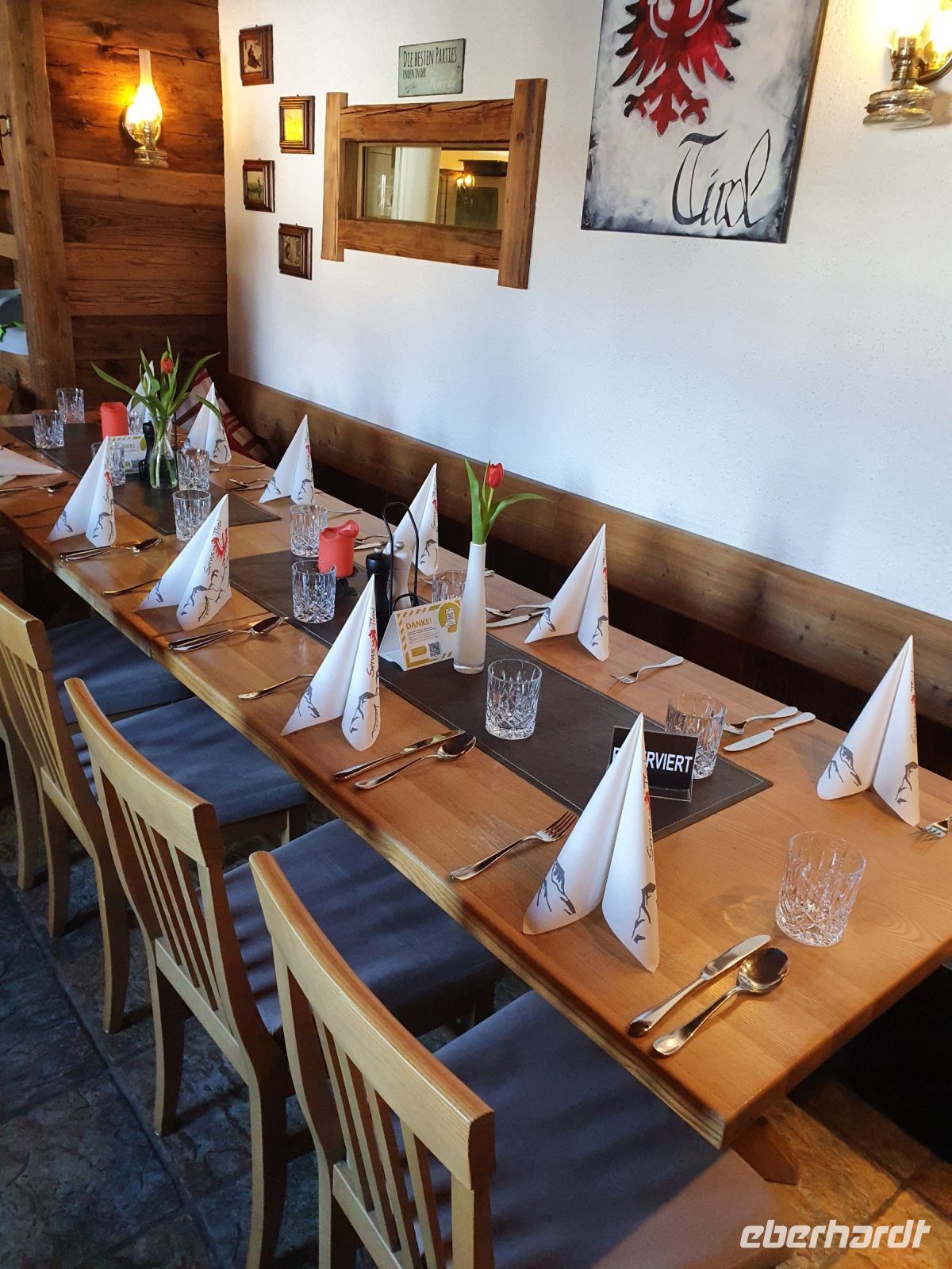 Achenkirch, Seeeck, Abschiedsmittagessen