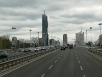 Fahrt über die Donau 