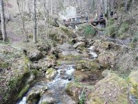 Wir erklimmen die Myrafälle