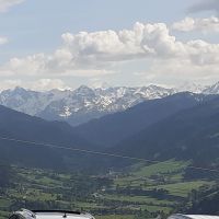 Blick auf die Hohen Tauern