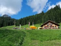 die Bärgunthütte, 1.408 m