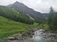 beim Abstieg im Gemsteltal