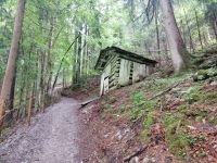 der Wanderweg zur Breitachklamm