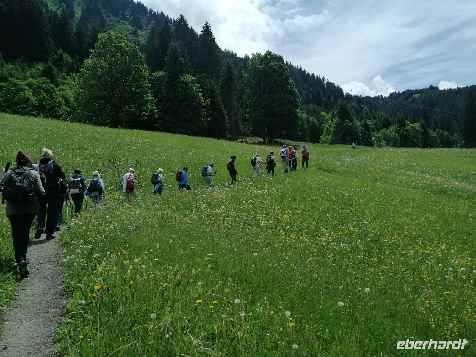 Wanderung zur Kanzelwandbahn