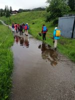 das Wasser ist heute überall...